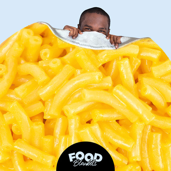 Food Blanket for the Macaroni and Cheese Lovers