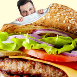 Cheeseburger Blanket