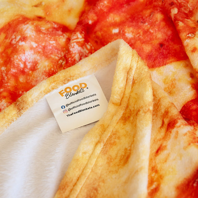 Pepperoni Pizza Blanket