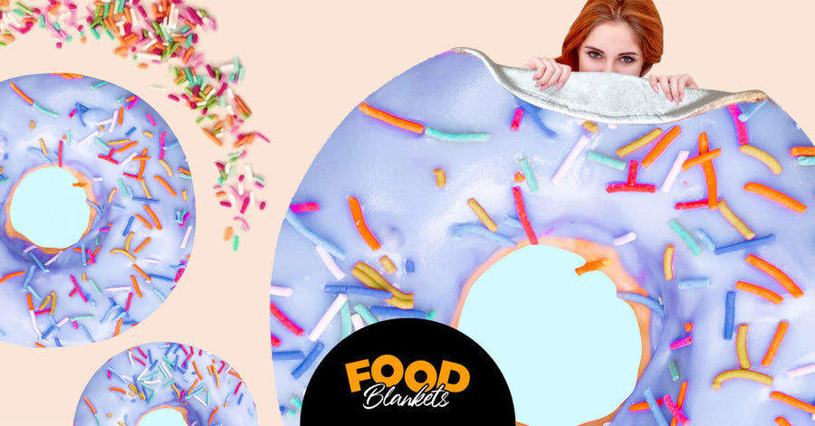 Food Blankets is a Unique Gift Idea for Anyone that Likes Food