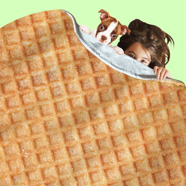 Waffle outlet food blanket