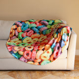 Fruit Hoops Cereal Blanket